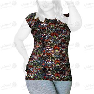 تیشرت زنانه طرح سنتی