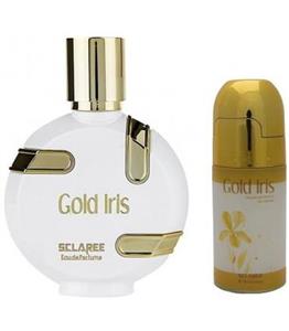ست عطر و رول ضد تعریق اسکلاره گلد آیریس زنانه Sclaree Gold Iris
