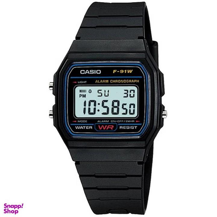 ساعت مچی دیجیتال کاسیو مدل F-91W-1DG
