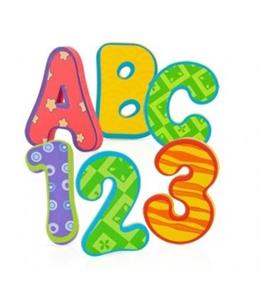 عروسک حمام نابی Nuby Alphabet And Numbers ID 6140 Bath Doll