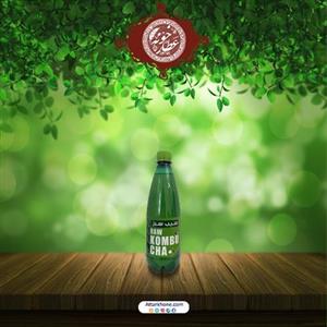 نوشیدنی گازدار طبیعی کامبوجا سیب سبز