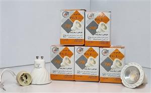 لامپ هالوژن 7 وات پایه استارتی GU10 پی جی تی PGT آفتابی