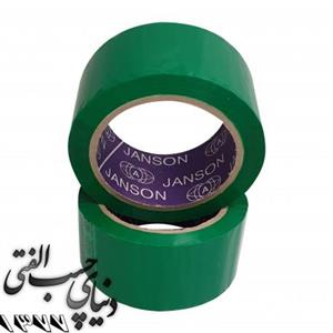 چسب نواری رنگی 5 سانت سبز جانسون Janson Color Adhesive Tape