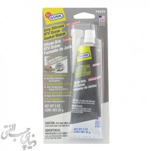 چسب واشر ساز حرارتی طوسی گانک GUNK Gray Silicone RTV Gasket Maker مدل T903V