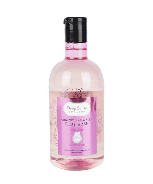 شامپو بدن حاوی گلاب مناسب انواع پوست دیپ سنس 400 میل