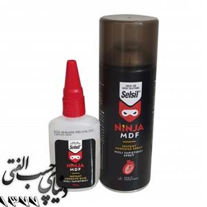 چسب ام دی اف 400 میل سل سیل Sel Sil Ninja MDF Instant Adhesive