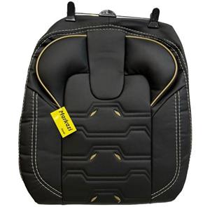 روکش صندلی سورن و سورن پلاس چرم مشکی زرد پاناروما