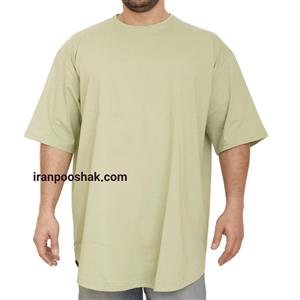 تیشرت اورسایز سبز پاستلی oversize