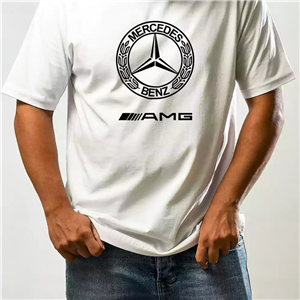 تیشرت طرح لوگوی مرسدس بنز Benz Logo Tshirt B06 