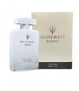 عطر و ادکلن مردانه مازراتی وایت سفید ادوتویلت MASERATI White edt for men 