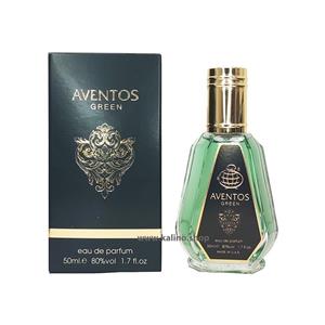 ادکلن مردانه کرید اونتوس سبز فراگرنس ورد حجم ۵۰ میل Fragrance World Green Aventus 