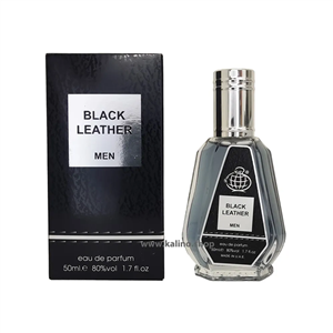 ادکلن مردانه بلک لدر فرگرانس ورد حجم ۵۰ میل | Fragrance World Black Leather