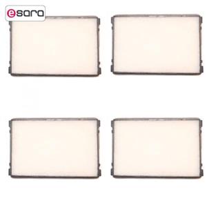 فیلتر کابین خودرو مدل LF405 پلاس مناسب برای سمند و پژو بسته 4 عددی
