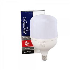 لامپ LED استوانه ای 50 وات E27 آفتابی پارس اسکای