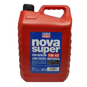 روغن موتور خودرو لیکومولی مدل Nova super 5W 40 حجم 5 لیتر 