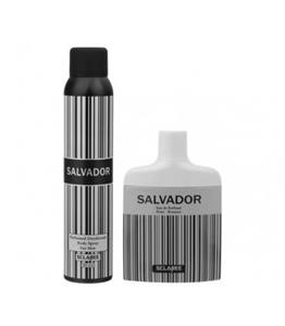 ست عطر و اسپری خوشبو کننده بدن مردانه اسکلاره سالوادور Sclaree Salvador spray  EDP For Men