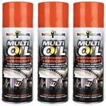 اسپری روان کننده و زنگ بر دوپلی کالر مدل Multi Oil حجم 400 میلی لیتر بسته 3 عددی