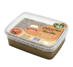 حلوا ارده رژیمی گردویی کوچک