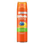 ژل اصلاح ژیلت Gillette مدل Fusion 5 حجم ۲۰۰ میلی لیتر نارنجی سبز