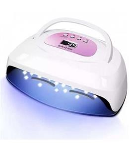 دستگاه لاک خشک کن سان سالنی و خانگی یو وی ال ای دی 220 وات SUN X8 MAX 220W Nail Dryer Gel Polish