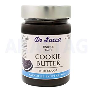 کرم بیسکویت کاکائویی De Lucca سری Cookie Butter Unique Taste وزن 350 گرمی