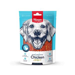 غذای تشویقی سگ ونپی مدل Chicken Jerky وزن 100 گرم 