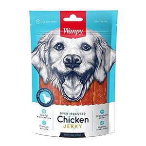 غذای تشویقی سگ ونپی مدل Chicken Jerky وزن 100 گرم 