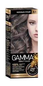 کیت رنگ مو گاما بلوند دودی متوسط شماره 8.1