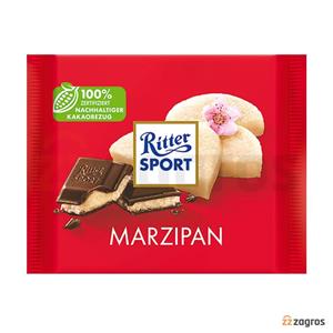 شکلات ریتر اسپرت Ritter Sport با مغز خمیر بادام 100 گرم