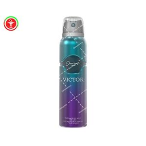 اسپری خوشبو کننده بدن مردانه ژک ساف مدل Victor با رایحه بولگاری آکوا پور هوم 150 میل