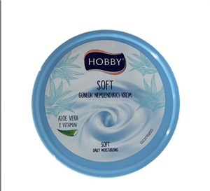 کرم مرطوب کننده هوبی مدل Soft حاوی ویتامین E و عصاره آلوئه ورا 250 میل