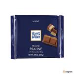 شکلات شیری ریتر اسپرت Ritter Sport با مغز پرالین 250 گرم