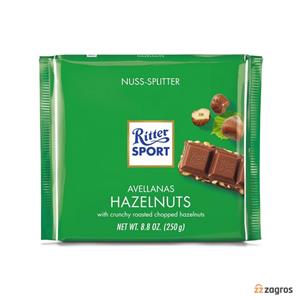 شکلات ریتر اسپرت Ritter Sport با تکه های فندق 250 گرم