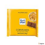 شکلات شیری ریتر اسپرت Ritter Sport با تکه های کورن فلکس 250 گرم