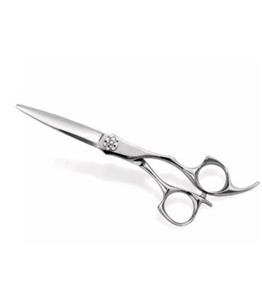 قیچی آرایشگری ریزرلاین کات و کوتاهی 5.5 اینچ حرفه ای استیل ژاپنی Razorline AK15 hair scissors