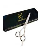 قیچی آرایشگری ریزرلاین کات و کوتاهی 5.5 اینچ سفید حرفه ای استیل ژاپنی Razorline R22W hair scissors