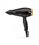 سشوار حرفه ای بابیلیس سوپر پرو گلد بلک (مشکی -طلایی) BaByliss 6714E Super Pro 2300 Black Gold 2300 W