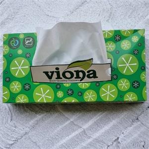 دستمال کاغذی جعبه ای ویونا (10 عددی) 