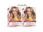 کیت رنگ مو لورآل Loreal مدل Excellence Creme شماره 8.1 بلوند‌ دودی‌ روشن