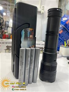 چراغ قوه پلیسی طرح مورینتز  8 باتری قوی ترین زوم دار