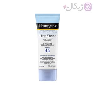 کرم ضد آفتاب نوتروژینا Ultra Sheer SPF 45 حجم 88 میل 