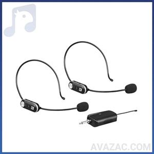 میکروفون بیسیم پرتابل 2 کانال هدمیک زیکو ZICO T-2