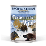 کنسرو سگ pacific stream با طعم ماهی سالمون برند taste of the wild