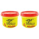 موم سرد پروین مدل Honey حجم 750 گرم بسته 2 عددی 