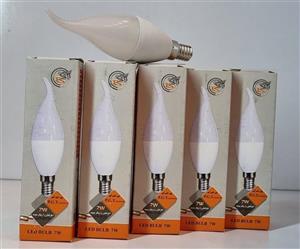 لامپ 7 وات اشکی LED پی جی تی PGT رنگ مهتابی