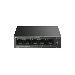 Tplink LS105GP New 5-Port Gigabit Desktop Switch with 4-Port PoE