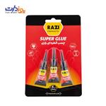 چسب قطره‌ای رازی مدل مینی Super-Glue یک میل - 3 عددی