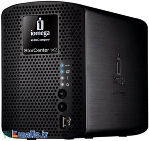 هارد درایو ذخیره شبکه‌ لنوو مدل اومگا IX2 دو Bay بدون دیسک Lenovo Iomega Network Storage Diskless NAS 