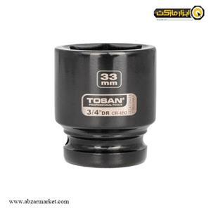 بکس تکی فشار قوی 3/4 اینچ توسن کوتاه 6 گوش مدل TI3474S