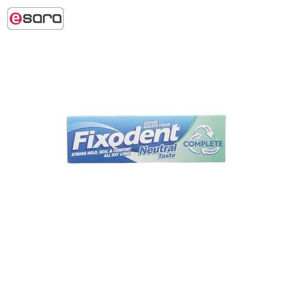 قیمت و خرید چسب دندان مصنوعی فیکسودنت مدل Neutral Taste Fixodent